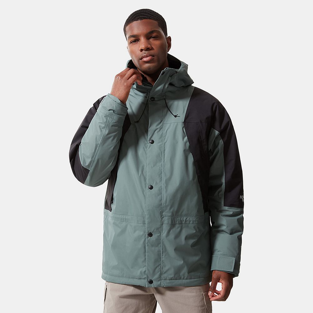 The North Face Insulated Jacket Mens Australia - The North Face Mountain Light Green Mountain (VDU-4